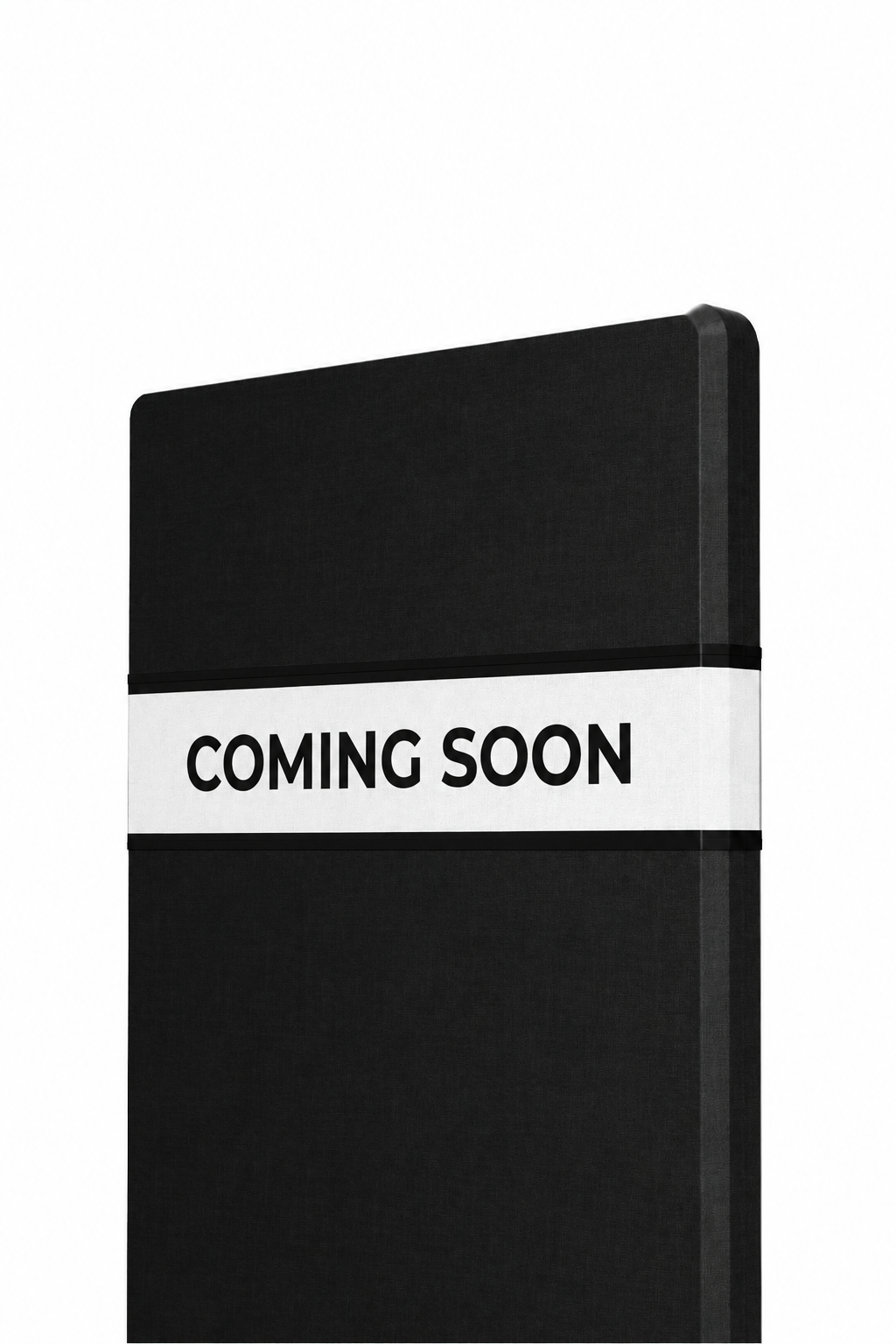 Coming soon real estate fabric rider panel