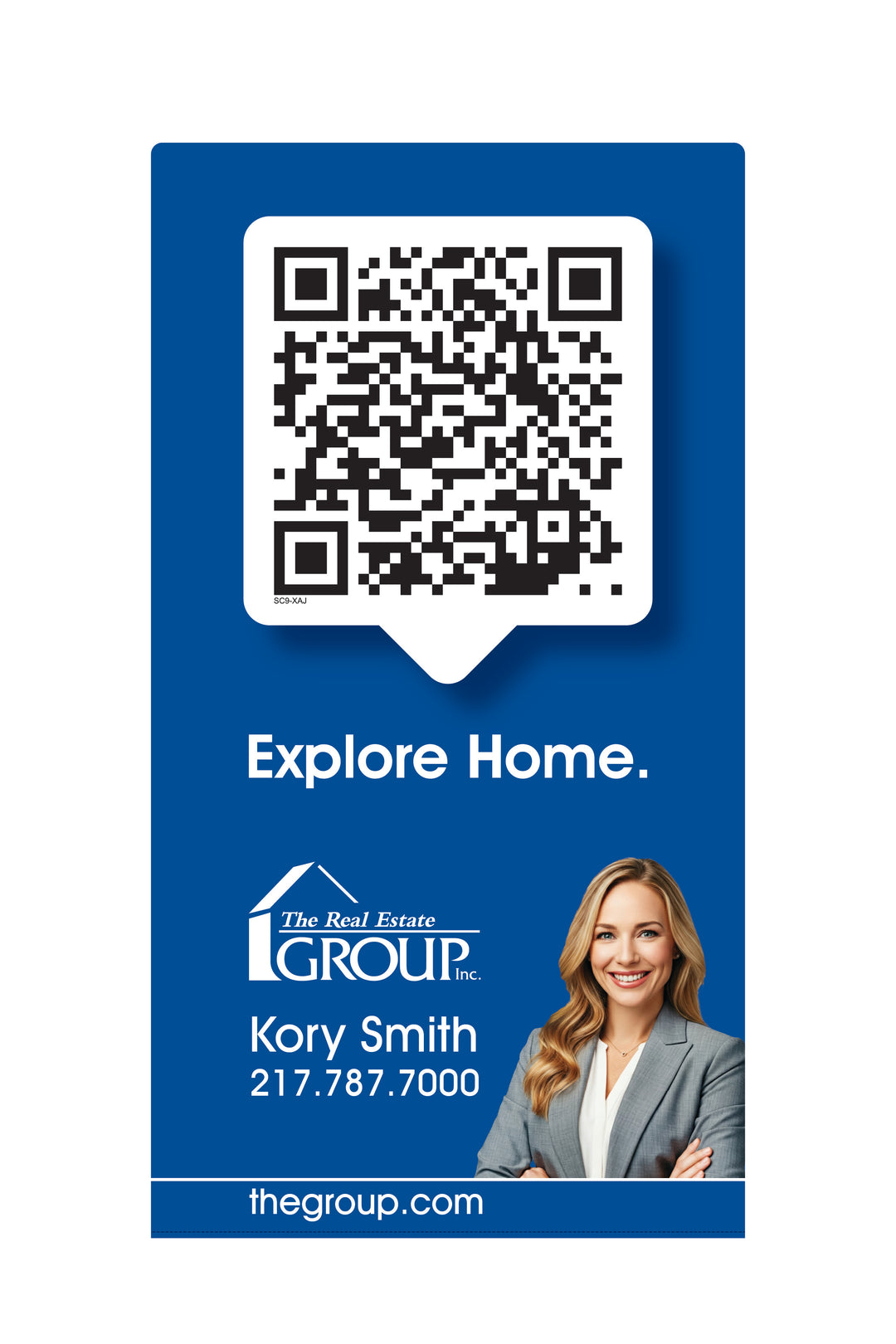 Real estate group signage
