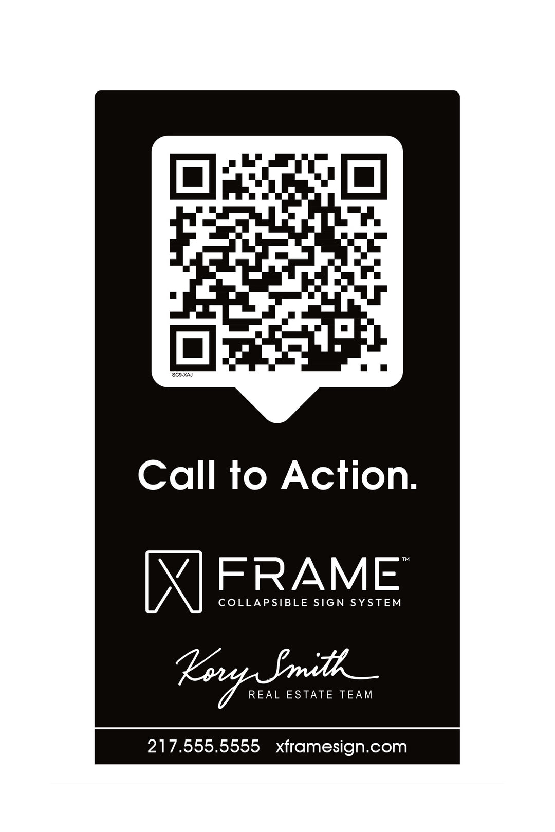 Real estate custom sign